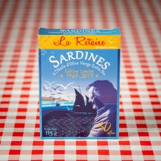 Boite de sardines à l'huile "La Rétaise"